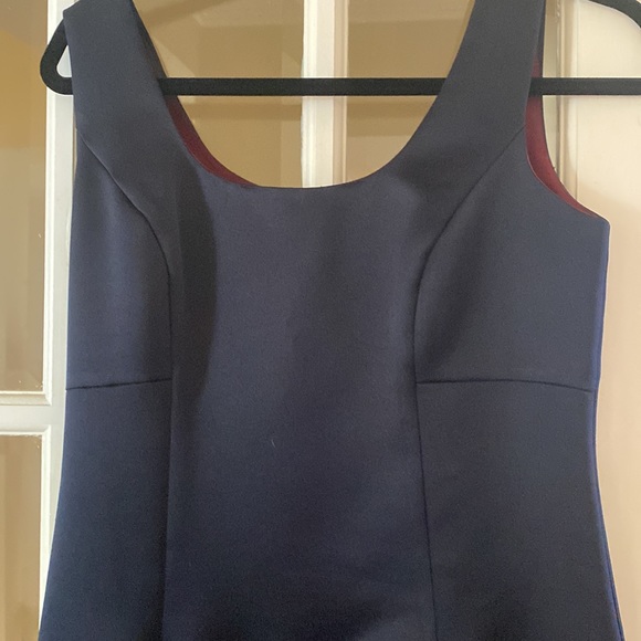 Elegant Midnight Blue Formal Gown - Picture 2 of 6